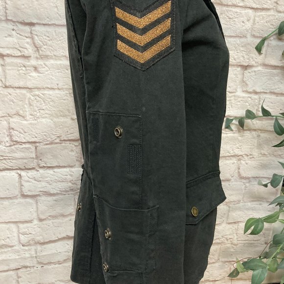 Zadig&Voltaire Black Cotton Blazer Size XS - Picture 4 of 7